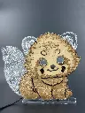 Lampe panda roux