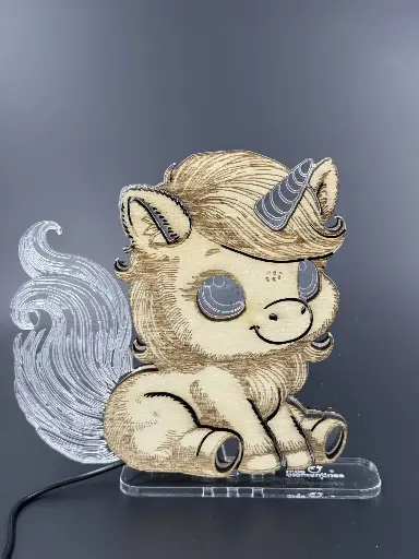Lampe licorne